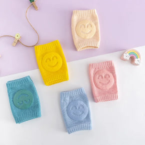 Baby Accessories Knee Pads Leg Warmer Gaiter Safety Smile Girl Boy Kids Crawling Elbow Kneepad Slips Toddlers Protector Infant